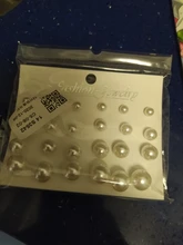 12 par/set blanco perla simulada oído Stud pendientes para mujeres, accesorios de joyería Piercing bola Brincos aretes venta al por mayor