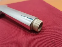 Cabezal de ducha con boquilla presurizada ABS, accesorio de baño, ahorro de agua de alta presión, cabezal de ducha cromado, 1 ud.