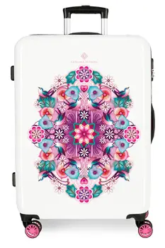 Medium suitcase Catalina Estrada Fan rigid 68cm pink
Medium suitcase Catalina Estrada Fan rigid 68cm pink