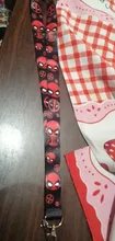 Deadpool-Llavero con correa para el cuello, cordón para tarjeta de identificación de cámara, Z05, 1 Uds.