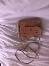 Monedero para niña, bolso de cuero PU para niños, monedero, caja, lindo conejo, Mini bolsa de dinero, billetera cruzada para bebé