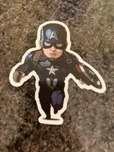 50 Uds de dibujos animados pegatinas Marvel bien los Vengadores etiqueta engomada impermeable equipaje Skateboard guitarra portátil pegatinas juguete de niño