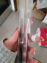 Pincel para uñas de acrílico de Kolinsky, conjunto de pincel de visón de buena calidad, mango de madera, Gel constructor, cepillo para manicura, herramientas de dibujo, tamaño 8-24