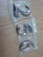 1pc 5cm de altura de oro casa etiqueta de dirección de puerta etiqueta moderna bronce casa número Digital #0-9 Hotel apartamento Placa de puerta