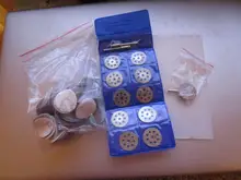 Abrasives Polishing-Tools Sanding-Discs NEWONE 25mm 100pcs/Set Hook Loop for Backer-Plate