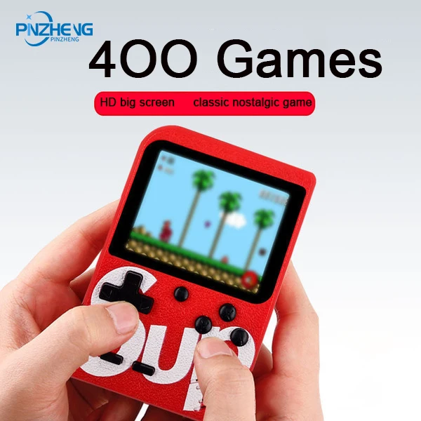 PINZHENG Handheld Game Console Built-in 400 in 1 Retro Games Player For SUP Classical Games Gamepad For Gameboy Handheld Gift
PINZHENG Handheld Game Console Built-in 400 in 1 Retro Games Player For SUP Classical Games Gamepad For Gameboy Handheld Gift