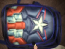 Nuevo de los niños de la escuela de niños niñas Capitán América de dibujos animados mochilas para la guardería niños ortopédicos mochilas para 4-13 años