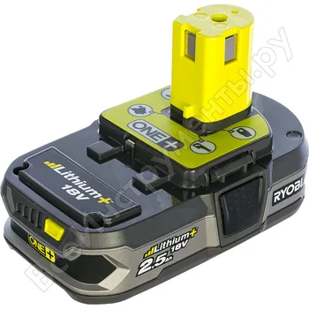 Battery Ryobi One + rb18l25 5133002237 (18 in; 2.5 K * H; Li-Ion)