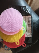 Washing-Tool Pot Cleaner Dish-Bowl Cleaning-Brush Scouring-Pad Silicone Vegetable Fruit