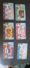 Sanrxo X S1 ~ S6 6 unids/set Animal Croxxing tarjeta llena 6 unids/set de Amxxbo NFC Ntag215 etiqueta para NS interruptor Sanrioed