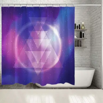 Shower Curtain Abstract Cosmic Background Stars with Geometric Pattern Galaxy Astronomy Theme Art Blue Fuchsia
Shower Curtain Abstract Cosmic Background Stars with Geometric Pattern Galaxy Astronomy Theme Art Blue Fuchsia