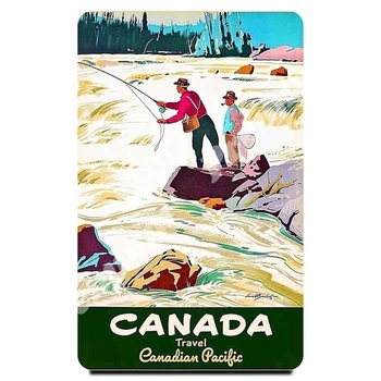 Canada souvenir magnet vintage tourist poster
Canada souvenir magnet vintage tourist poster