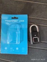 Cerradura biométrica inteligente para puerta, candado recargable con huella digital, USB, sin llave, desbloqueo rápido