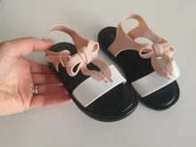 Mini Melissa romaníes 2020 nuevo verano chicas jalea zapatos chica no-slip playa sandalia sencilla niño Sandalias princesa SH19018