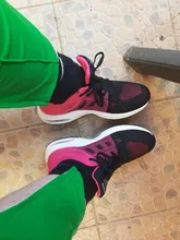 Zapatillas de correr para mujer, zapatos informales transpirables para exteriores, ligeras, para caminar, Tenis femeninos