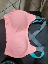 Sujetador deportivo de Yoga para mujer, Top de copa completa de secado rápido, Push Up cruzado a prueba de golpes, para entrenamiento, gimnasio, correr y trotar