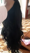 Peluca de cabello sintético para mujer, diadema con ondas, sin pegamento, con diadema, fibra resistente al calor, Cosplay diario, Lolita, 30 pulgadas