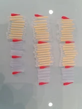 50 Uds flotador de Pesca 3mm-4,5mm Varita luminosa fluorescente luces de barra flotante de noche barra que brilla en la oscuridad