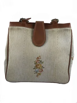 Handmade Elegant Lady Bag designed with special fabric with flower pattern 
Handmade Elegant Lady Bag designed with special fabric with flower pattern