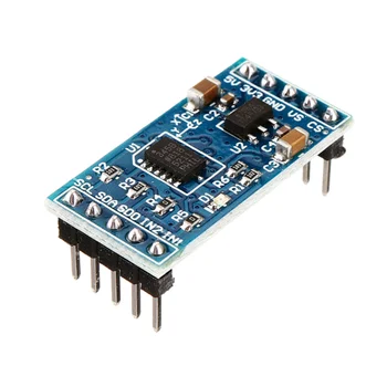 Taidacent 3-axis Accelerometer with 13-bit High Resolution ADXL345 Digital Tilt Motion Sensor Digital Acceleration Sensor
Taidacent 3-axis Accelerometer with 13-bit High Resolution ADXL345 Digital Tilt Motion Sensor Digital Acceleration Sensor