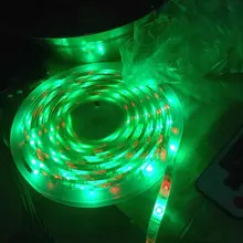 LED luces de tira RGB SMD2835 DC5V 1M 2M 3M 4M 5M USB Control de infrarrojos lámpara Flexible cinta de iluminación de fondo de TV Led luces