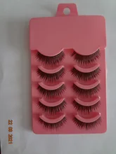 2019 caliente 5 pares Popular corto Natural pestañas falsas diario pestañas niñas necesidades Wimper Extensiofor