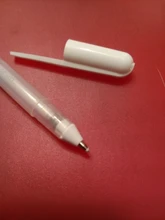 Bolígrafo de Gel de 0,8 MM de tinta blanca Unisex, regalo para niños, papelería, oficina, útiles escolares para estudiantes