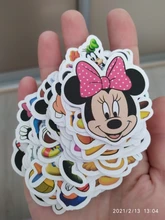 50 Uds de dibujos animados de Disney pegatinas de anime Marvel congelados juguetes de Mickey historia Winnie el Pooh impermeable portátil monopatín pegatinas niños juguete
