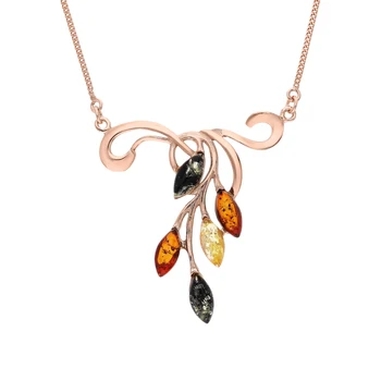 Silver necklace with amber sunlight
Silver necklace with amber sunlight