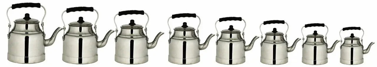 Aluminiowy czajnik turystyczny z uchwytem na górze, wysoka jakość, żaroodporny -  Dzbanek do herbaty - Wianko - 2