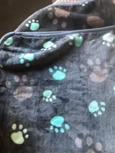 Benepaw Fluffy Soft Pet Dog Blanket Warm Flannel Fleece Washable Throw Blanket Small