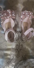 Zapatos de princesa brillantes para niños, zapatillas de perlas con diamantes de imitación para fiesta y boda, D487, 2020