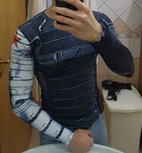Camisa deportiva con estampado 3D de soldado para hombre, camisetas para correr, medias de Fitness para hombre, camisetas de compresión de secado rápido Rashguard MMA para ciclismo de invierno