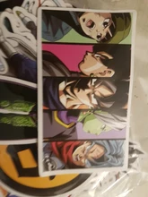 Juguete de Dragon Ball impermeable para niños, pegatina mixta para patinete, bicicleta, portátil, bolsa de viaje, divertido, 50/100 Uds.