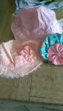 Gorros de flores plegables con perlas para bebés, turbante estampado elástico, accesorios para recién nacidos, accesorios para fotos