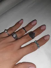 Tocona 10 unids/set Bohemia antiguo Flecha de tallado anillos conjuntos de nudillo anillos para las mujeres de la joyería de los hombres кольцо 4846