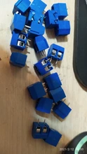 Terminal Block-Connector Pcb-Screw KF301 2pin Blue Straight 20pcs/Lot And Green