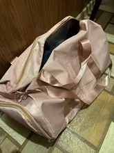 Bolsas de gimnasio de nailon impermeables para hombre y mujer, bolso de viaje para entrenamiento físico, esterilla de Yoga, bolsa deportiva con compartimiento para zapatos