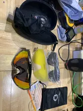 Cycling Eyewear Road-Bike Mountain-Bicycle Comaxsun Polarized 3-Lens MTB 822