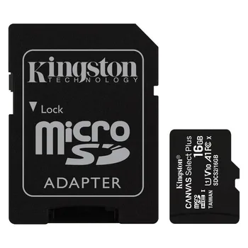 Micro SD Memory Card with Adaptor Kingston SDCS2 100 MB/s exFAT
Micro SD Memory Card with Adaptor Kingston SDCS2 100 MB/s exFAT