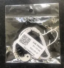 1 par pulsera Retro chino Tai Chi chismes desterrar mala suerte mano cuerda tejida BFF mejor amigo joyería de amistad