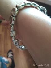 Anslow-pulsera de cristal rosa y azul para mujer, nuevo diseño hecho a mano, cuerda de envoltura, cuentas, regalo, joyería para mujer, LOW0735LB