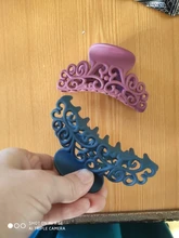 Hairpins Crab Hearwear-Hair Plastic Women for Scrub Hollow-Out Carving Large-Size New-Arrival