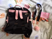 2020 Kawaii mujer mochilas con paneles Oxford negro damas mochila paquete mujer COSMÉTICOS DE LA CALIDAD escuela bolsas de libros para chicas adolescentes