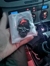 Pegatina de emblema para coche, calcomanía de parachoques de Metal 3D de Diablo, calcomanía de emblema para coche, SUV, camión y motocicleta