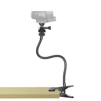 Neewer Webcam Stand, Flexible Gooseneck Stand with Jaws Clamp Desk Mount Compatible with Logitech Webcam C925e C922x C922
Neewer Webcam Stand, Flexible Gooseneck Stand with Jaws Clamp Desk Mount Compatible with Logitech Webcam C925e C922x C922