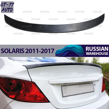 Spoiler on trunk lid case for Hyundai Solaris 2011-2017 lip saber exterior material ABS plastic styling tuning pad
Spoiler on trunk lid case for Hyundai Solaris 2011-2017 lip saber exterior material ABS plastic styling tuning pad