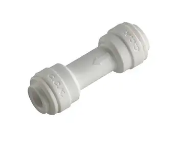 Fitting with check valve straight raifil cv-06-14p ez