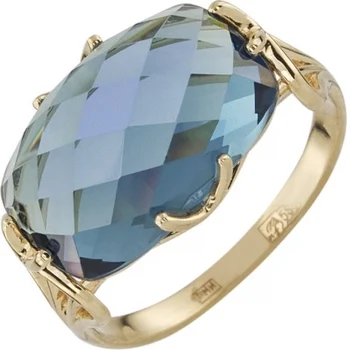 Aloris ring with 1 Topaz in red gold
Aloris ring with 1 Topaz in red gold