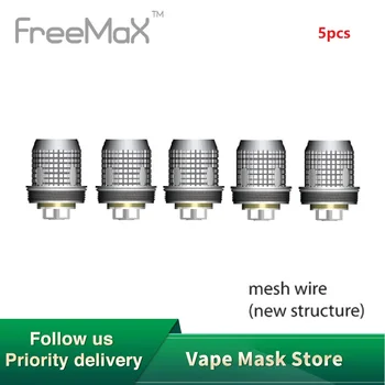 5pcs Original Freemax Fireluke Mesh Coil 0.15ohm Core Absorb Oil Effectively & Burning Evenly E-cig Coil for Fireluke Mesh Tank
5pcs Original Freemax Fireluke Mesh Coil 0.15ohm Core Absorb Oil Effectively & Burning Evenly E-cig Coil for Fireluke Mesh Tank